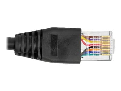 Delock - Seriell adapter - USB (hann) til RJ-45 (hann) - 25 cm - USB / USB 2.0 / EIA-232 - svart
