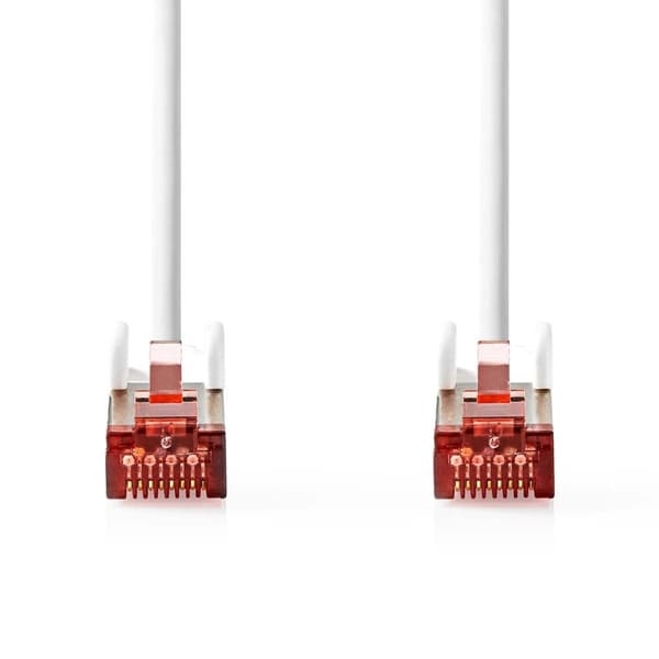 Nedis CAT6 Verkkokaapeli | RJ45 uros | RJ45 uros | S/FTP | 5.00 m | Sisäkäyttöön | Pyöreä | LSZH | Valkoinen | Laatikko