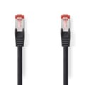 Miniatyrbilde 2 av 4: Nedis CAT6 Nettverkskabel | RJ45 Han | RJ45 Han | S/FTP | 2.00 m | Rund | LSZH | Sort | Label