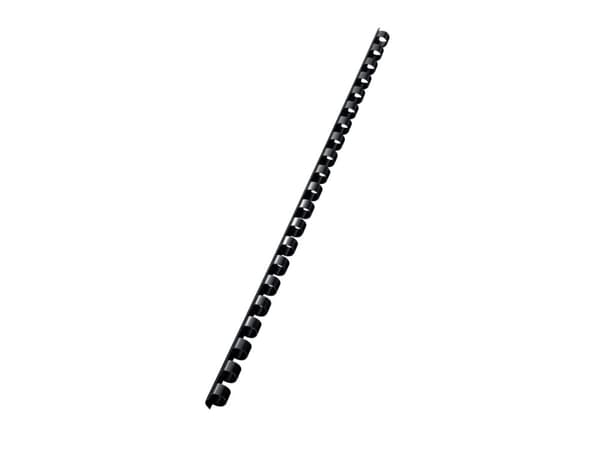 Leitz ComBIND - 8 mm - 32 cm - 21 ringar - A4 (210 x 297 mm) - 45 ark - svart - 100 stk plastbindningskam