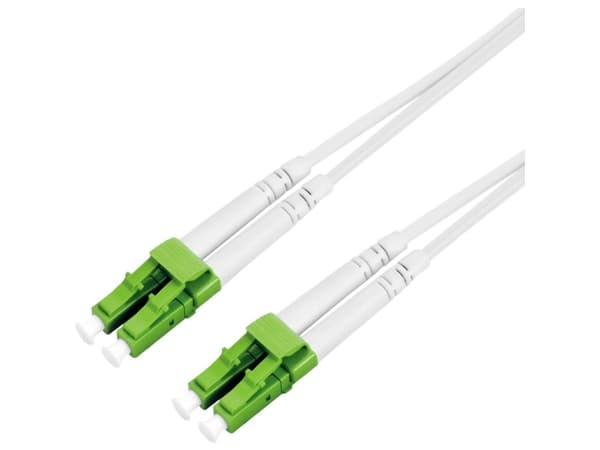 Roline 21.15.8632 Glasfiber Netværkskabel, patchkabel LCD 3.00 m Hvid 1 stk