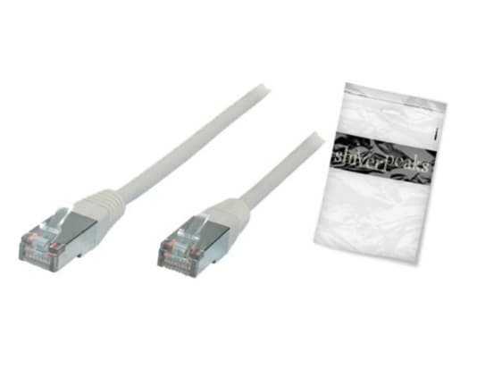 shiverpeaks BS75113-W, 3 m, Cat5e, F/UTP (FTP), RJ-45, RJ-45