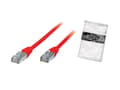 Miniatyrbilde 2 av 2: shiverpeaks BS75113-R, 3 m, Cat5e, F/UTP (FTP), RJ-45, RJ-45, Rød