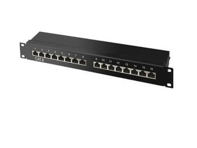 shiverpeaks BS75064, Cat6, Svart Svart