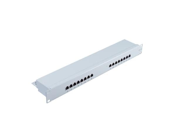 shiverpeaks BS75061, RJ-45, Cat5e, Grå, 1U Grå