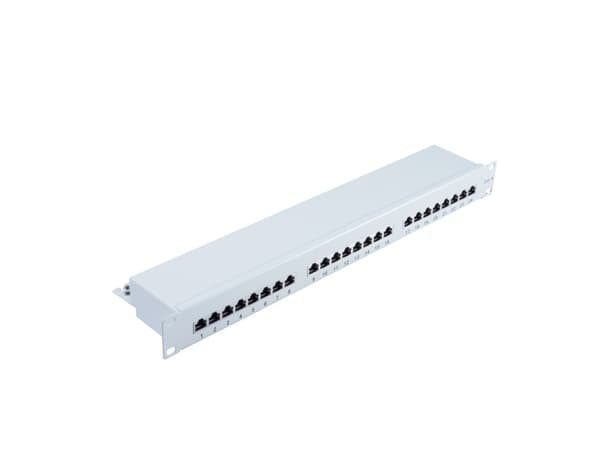 shiverpeaks BS75074, RJ-45, Cat6, Grå, Metall, 1U, 482 mm