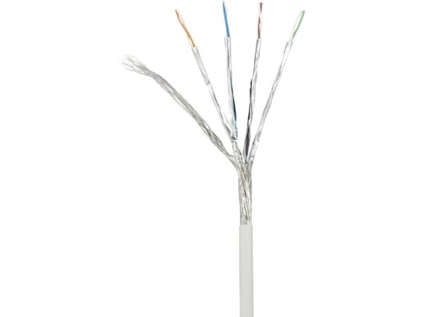 Renkforce RF-3829226, 0,25 m, Cat6a, S/FTP (S-STP), RJ-45, RJ-45, Grå