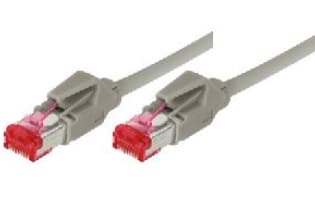 Tecline S/FTP Cat6A, 20m, 20 m, Cat6a, S/FTP (S-STP), RJ-45, RJ-45, Grå