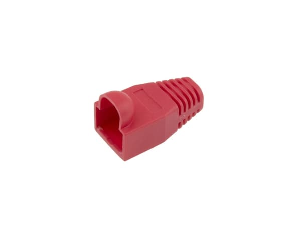 ACT RJ45 red boot for 5.5 mm cable. Color: Red Cable boot rj45 5.5mm ...