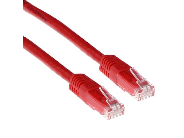 ACT CAT6A UTP 7m Cat6a U/UTP (UTP) punainen verkkokaapeli (IB3707)