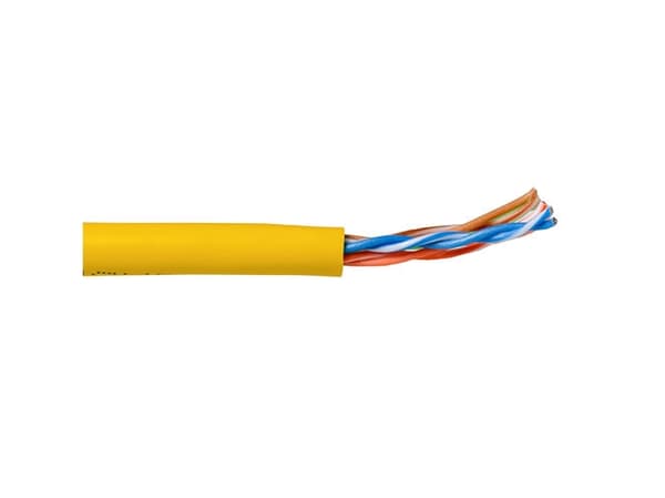 ACT CAT5E U/UTP stranded patch yellow 305 m C5E U/UTP PATCH PVC YELLO 305M (EP358B)