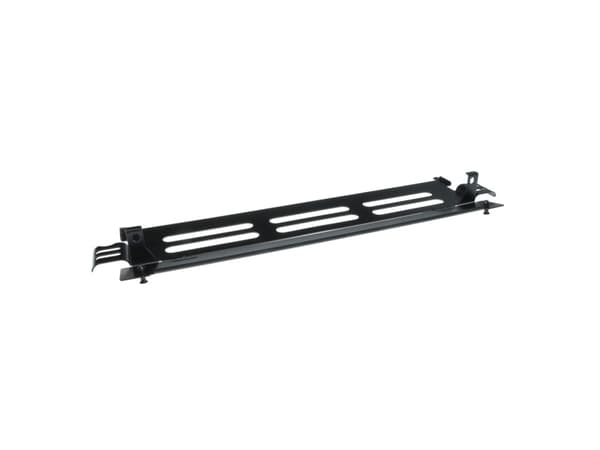 ACT Cableguide with front for fiber optic panel (FA2069) Sort