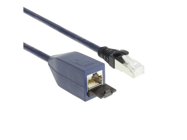 ACT Blue 2 meters LSZH SFTP CAT6A MPTL extension cable snagless with RJ45 connectors (FB1502)