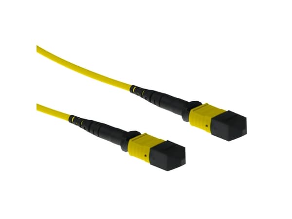 ACT 2 meter Singlemode 9/125 OS2 polarity A fiber patch cable with MTP female connectors. 2m mtp/mpo(f) 9/125 os2 p a (RL7782)