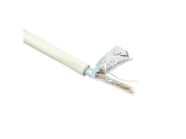ACT CAT5E F/UTP LSZH stranded patch ivory 100 m. Type: 100 m reel, Off-white C5e f/utp patch lszh ivor 100m (FP100H)