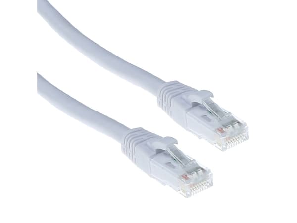 ACT IB6301 Nettverkskabel 1m Cat5e U/UTP (UTP) Elfenben (IB6301)