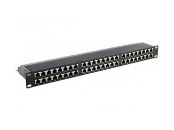 Hypertec 257281-HY - Cat6 - S/UTP (STP) - Svart - Metallic - 1U - EIA/TIA568A - EIA/TIA568B (257281) Sort, Metallisk