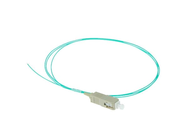 ACT RL8695 1m SC Pigtail LSZH OM3 Aqua Fiberoptisk kabel (RL8695)