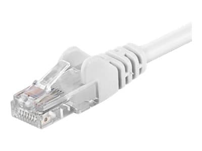 goobay - Verkkokaapeli - RJ-45 (uros) - RJ-45 (uros) - 1,5 m - UTP - CAT 5e - valettu, solmuton - valkoinen