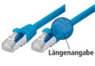 Tecline SF/UTP Cat5e, 5m, 5 m, Cat5e, SF/UTP (S-FTP), RJ-45, RJ-45, Blå