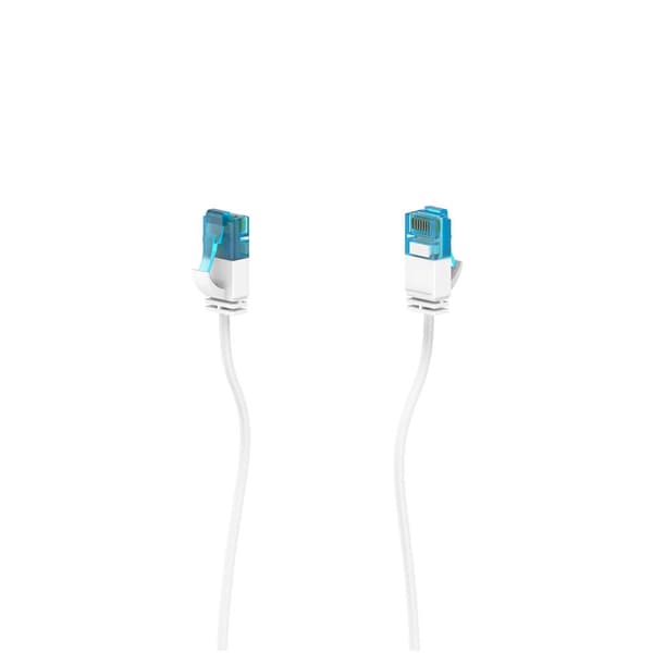 Hama Cable Network CAT6a Slim U/UTP 0.25m White