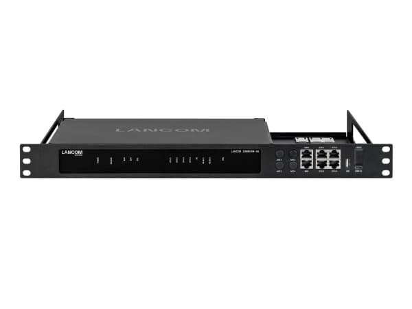 LANCOM CPE blackline Rack Mount Plus, Monteringsskena, Svart, Metall, 1U, Tyskland, LANCOM 1803VAW-5G LANCOM 1803VAW LANCOM 1803VA-5G LANCOM 1803VA-4