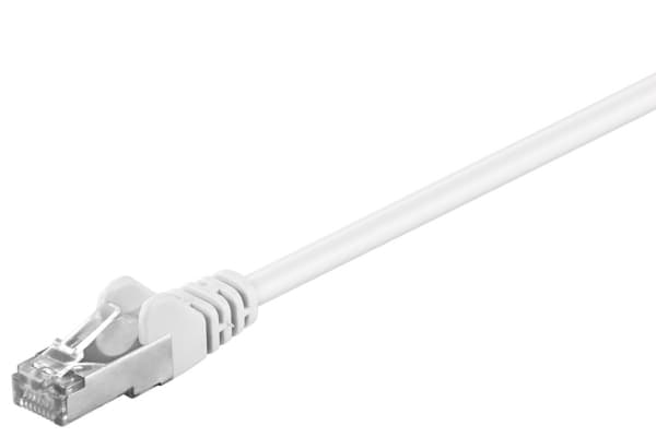 Wentronic Goobay CAT 5e liitäntäkaapeli, SF/UTP, valkoinen, 50 m - CCA kupariyhdiste (93487)