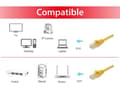 Pikkukuva 3 / 3: Equip 603067, 10 m, Cat6a, U/UTP (UTP), RJ-45, RJ-45