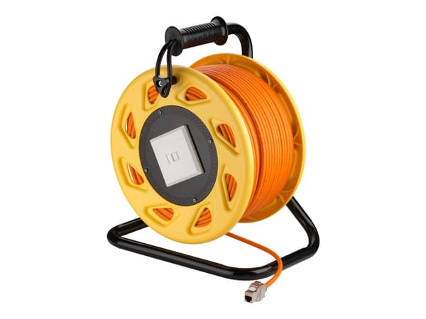 Wentronic Goobay - Verkkokaapeli - RJ-45 (W) - RJ-45 (W) - 90.0m - SFTP, PiMF -Cat.7a raaka kaapeli - halogeeniton, kestävä (58938)