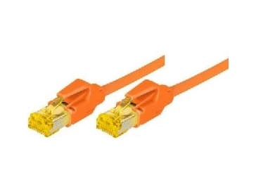 Tecline 2m Cat.6A, 2 m, Cat6a, S/FTP (S-STP), RJ-45, RJ-45, Oransje