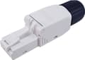 Miniatyrbild 3 av 3: Equip 121161, RJ-45, svart, vit, hane, rak, polykarbonat (PC), Cat6