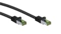 Miniatyrbillede 2 af 9: Goobay GHMT-certificeret CAT 8.1 netværkskabel, S/FTP (PiMF), sort kobberleder, LSZH halogenfri kabelkappe, 0.5 m