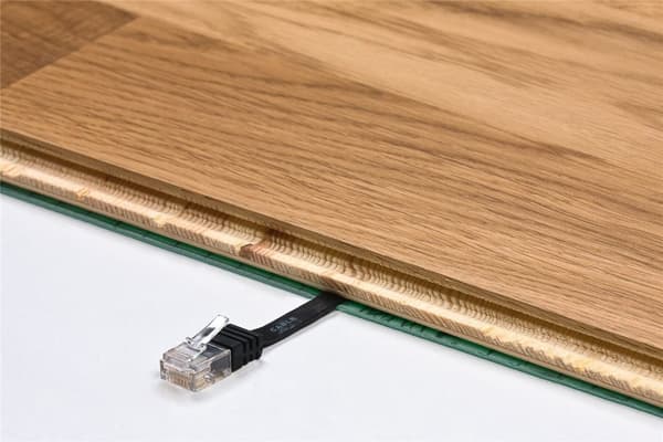 Goobay CAT 6 platt patchkabel, U/FTP, svart kopparledare (CU), 2 m