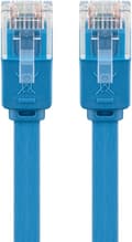 Miniatyrbilde 6 av 8: Goobay CAT 6 flat patchkabel, U/UTP, blå kobberleder (CU), 3 m