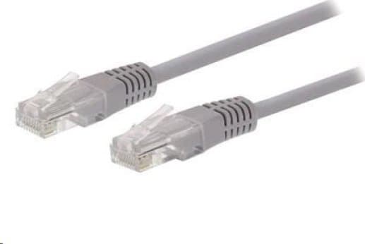 Kabel C-TECH patchcord Cat5e, UTP, grå, 25m