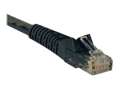 Eaton Tripp Lite Series Cat6 Gigabit Snagless Molded (UTP) Ethernet Cable (RJ45 M/M), PoE, Black, 50 ft. (15.24 m) - Patch-kabel - RJ-45 (hane) till