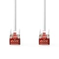 Miniatyrbild 3 av 4: Nedis CAT6 Nätverkskabel | RJ45 hane | RJ45 hane | S/FTP | 0.15 m | Inomhus | Rund | LSZH | Vit | Låda
