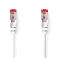 Miniatyrbild 1 av 4: Nedis CAT6 Nätverkskabel | RJ45 hane | RJ45 hane | S/FTP | 0.15 m | Inomhus | Rund | LSZH | Vit | Låda