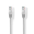 Miniatyrbild 2 av 4: Nedis CAT5e nätverkskabel | U/UTP | RJ45 hane | RJ45 hane | 0.50 m | Rund | PVC | Grå | Label