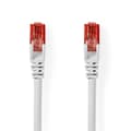 Miniatyrbild 2 av 4: Nedis CAT6 Nätverkskabel | RJ45 hane | RJ45 hane | U/UTP | 0.50 m | Rund | PVC | Vit | Label