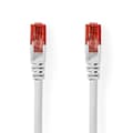 Miniatyrbild 1 av 4: Nedis CAT6 Nätverkskabel | RJ45 hane | RJ45 hane | U/UTP | 0.50 m | Rund | PVC | Vit | Label