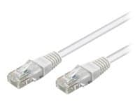 wentronic - Verkkokaapeli - RJ-45 (uros) - RJ-45 (uros) - 5 m - UTP - CAT 5e - valkoinen
