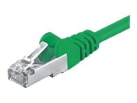 M-CAB - Verkkokaapeli - RJ-45 (uros) RJ-45 (uros) - 50 m - SF/UTP - CAT 5e - valettu, solmuton - vihreä