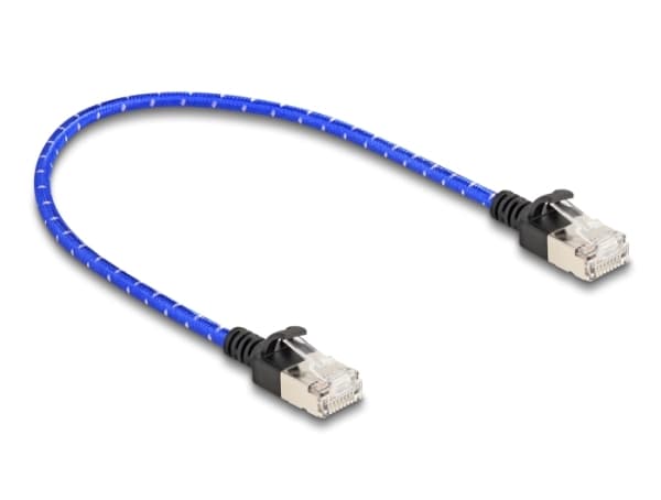 DeLOCK 80375, 0,3 m, Cat6a, U/FTP (STP), RJ-45, RJ-45, RJ-45