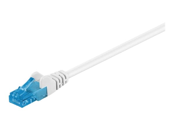 goobay - Koblingskabel - RJ-45 (hann) til RJ-45 (hann) - 20 m - UTP - CAT 6a - halogenfri, uten hindringer, flertrådet - hvit