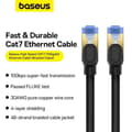 Miniatyrbild 5 av 9: Baseus Internet Kabel 1m cat.7 - Braided Svart