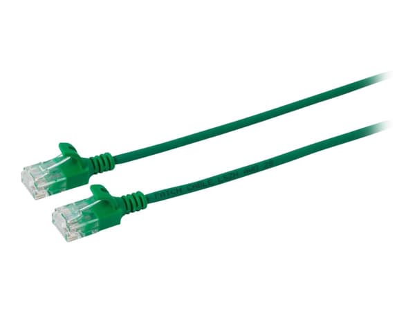 MicroConnect U/UTP CAT6A Slim 1M Green