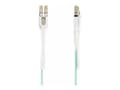 Miniatyrbilde 3 av 5: StarTech.com 4m (13ft) LC to LC (UPC) OM4 Multimode Fiber Optic Cable w/Push Pull Tabs, 50/125µm, 100G Networks, Bend Insensitive, Low Insertion Loss