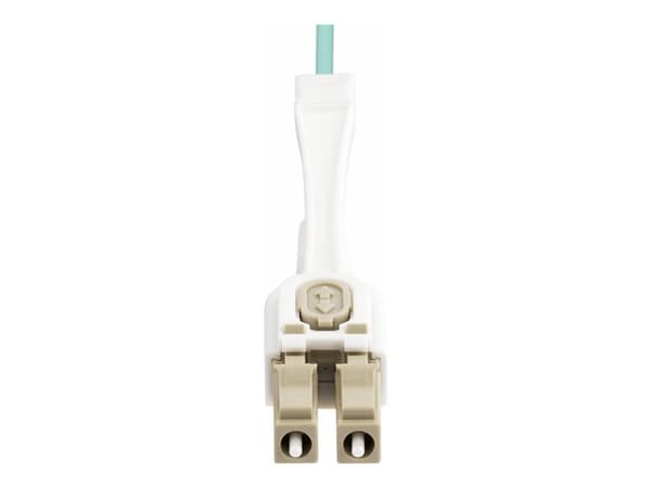 StarTech.com 4m (13ft) LC to LC (UPC) OM4 Multimode Fiber Optic Cable w/Push Pull Tabs, 50/125µm, 100G Networks, Bend Insensitive, Low Insertion Loss