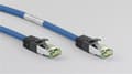 Miniatyrbilde 6 av 8: Goobay CAT 8.1-koblingsledning, S/FTP (PiMF), blå 99,9 % oksygenfri kobberleder (OFC), AWG 24, halogenfri kappe (LSZH), 0,5 m